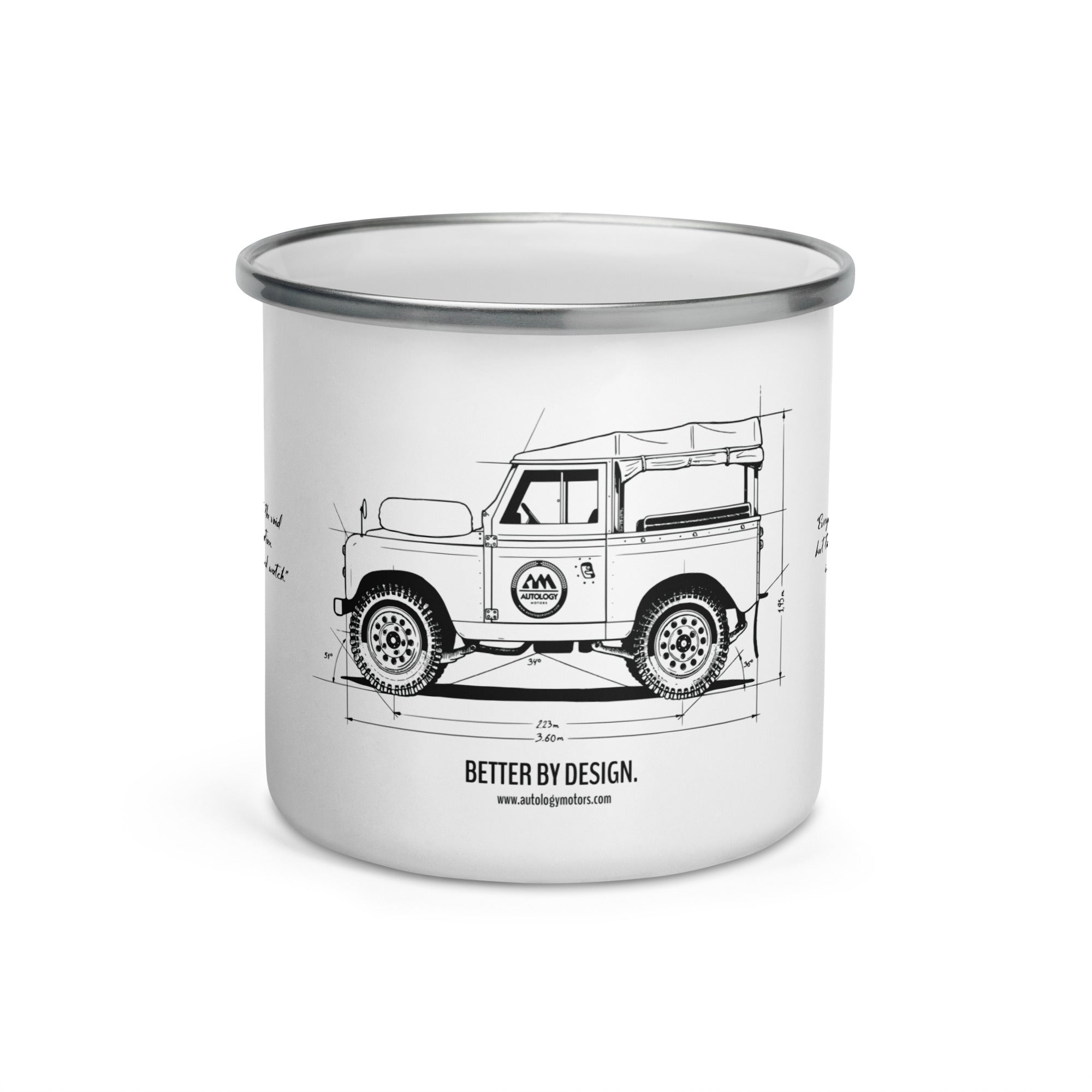 "Better By Design" Camp Mug