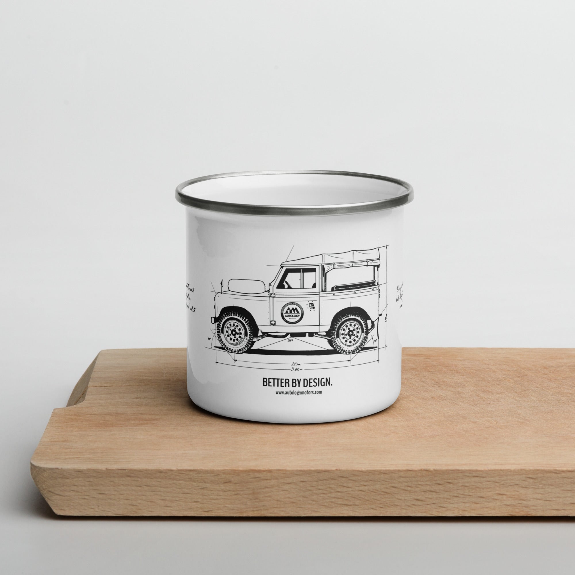 "Better By Design" Camp Mug