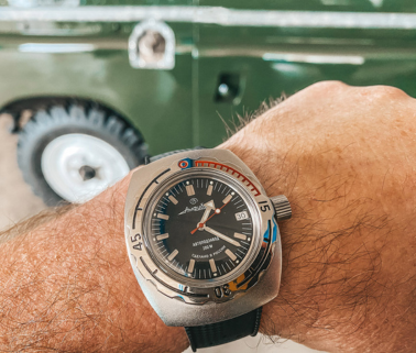 Series IIA For Your Wrist - The Loveable Vostok Amphibia